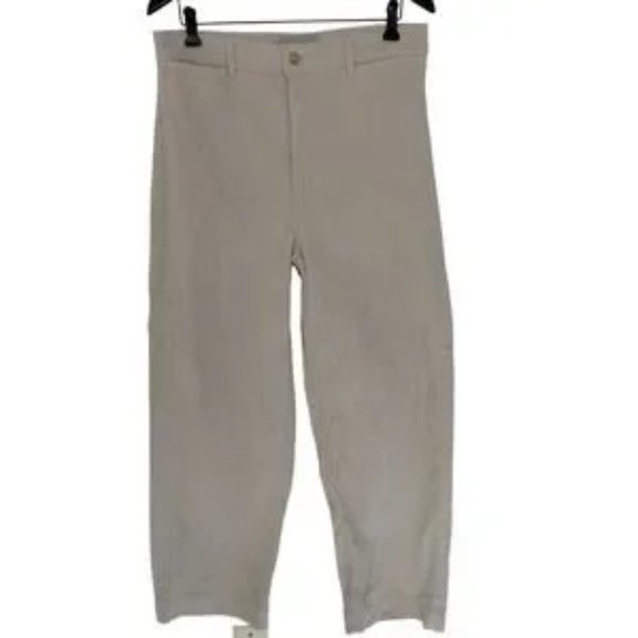 EUC Everlane The Corduroy Wide-Leg Pants - Sandstone - Size 12 - Picture 3 of 14